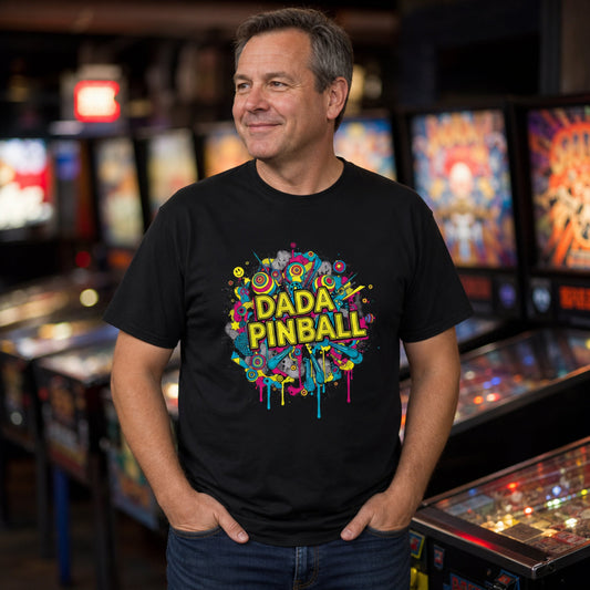 Dada Pinball Graphic Pinball T-Shirt