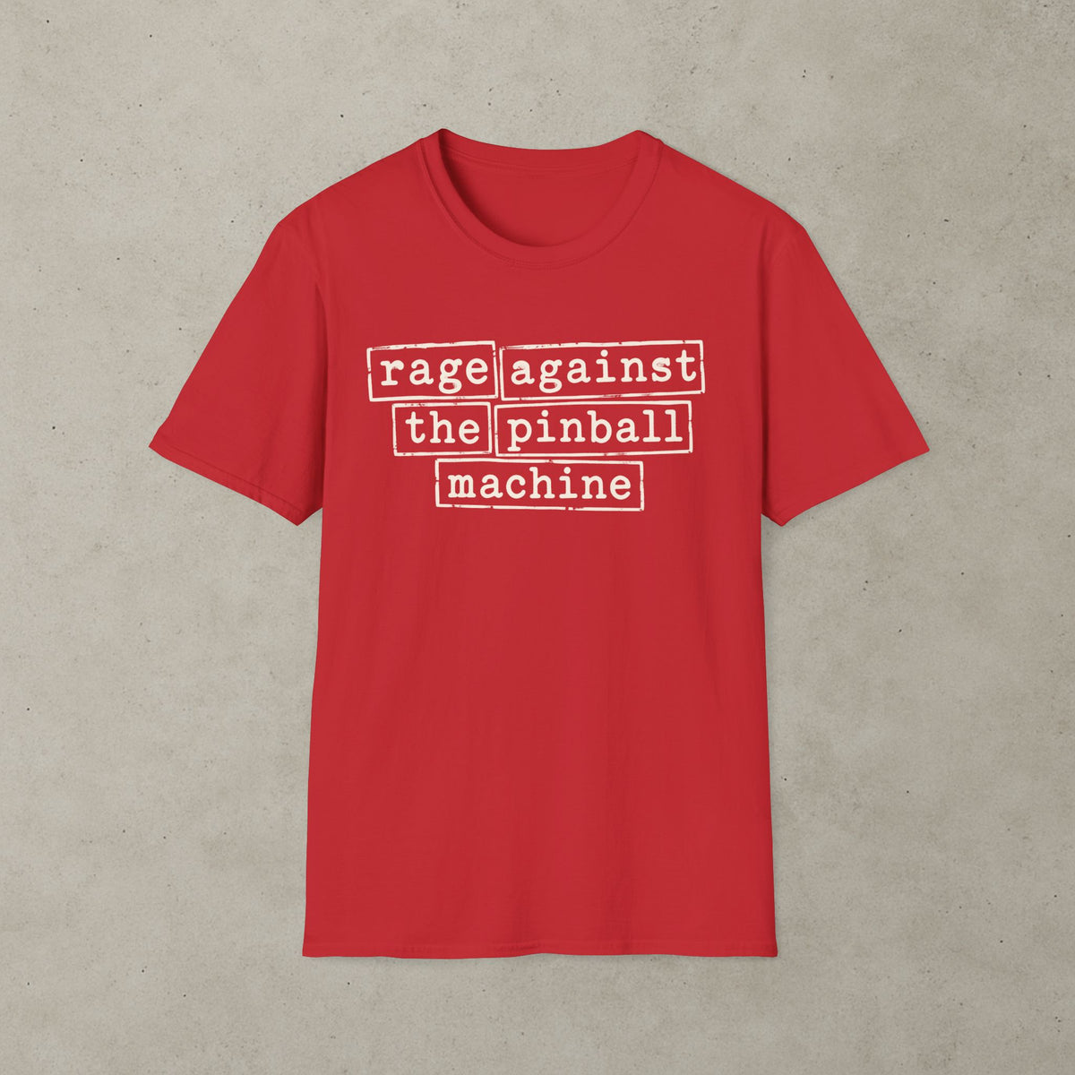 Rage Against the Pinball Machine T-shirt