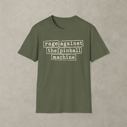 Rage Against the Pinball Machine T-shirt