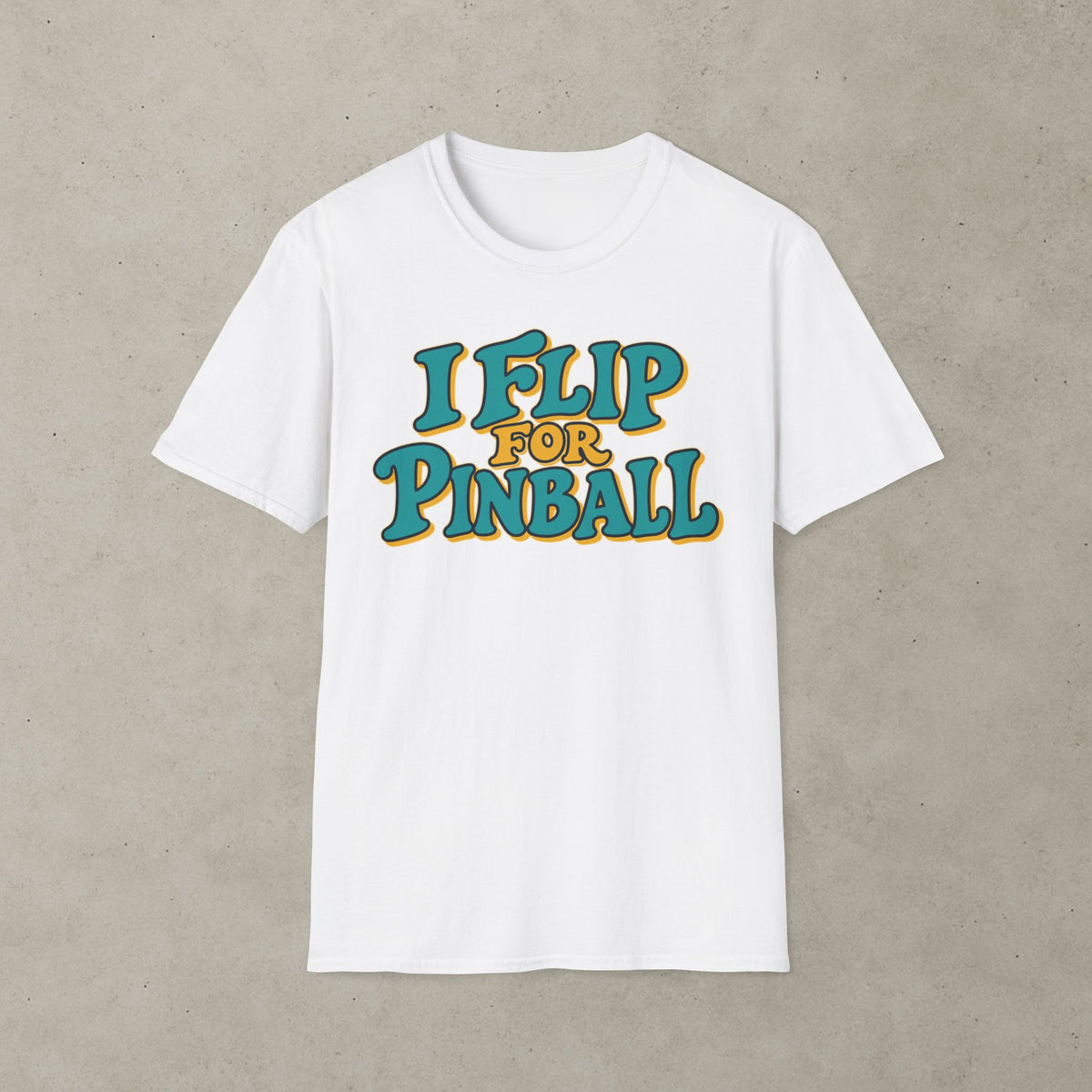 I Flip for Pinball T-shirt 2nd Edition