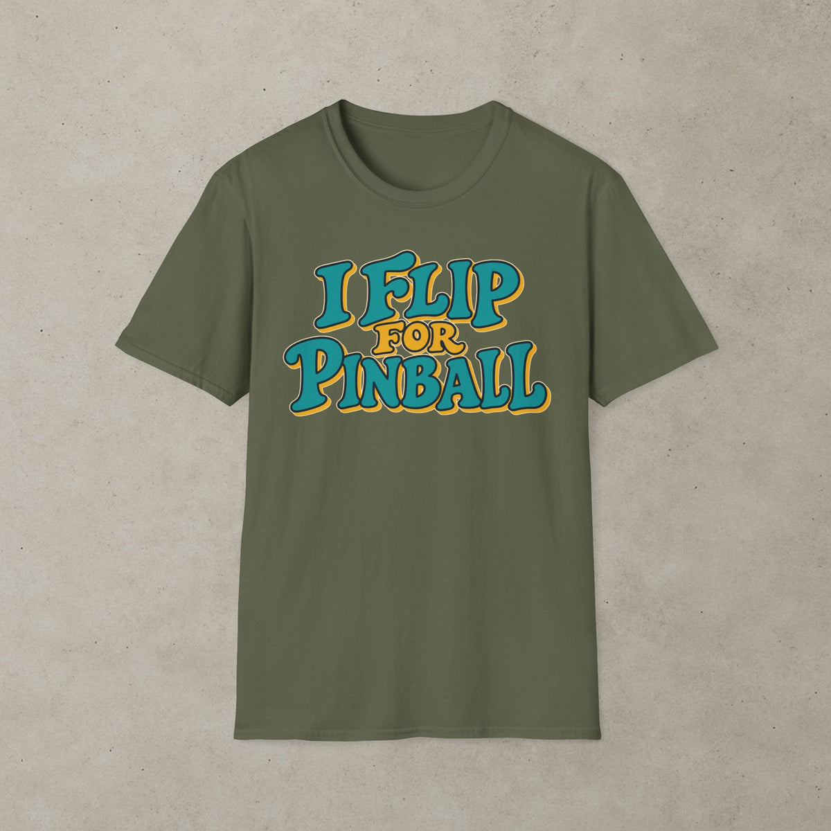 I Flip for Pinball T-shirt 2nd Edition