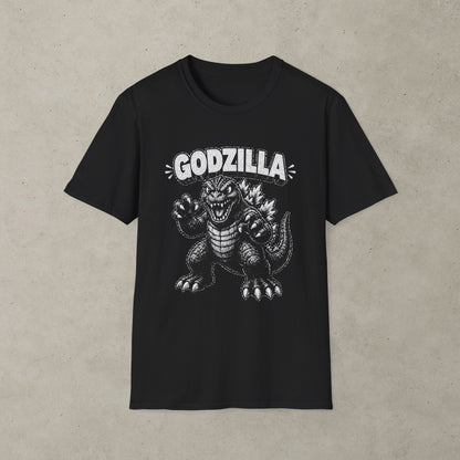 Kaiju Monster T-Shirt, Retro Creature Graphic Tee