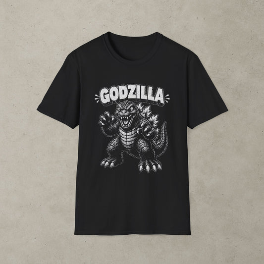 Kaiju Monster T-Shirt, Retro Creature Graphic Tee