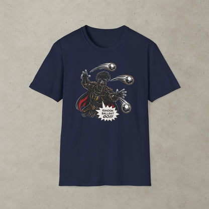 Random Ballshit Go Black Knight Pinball T-Shirt