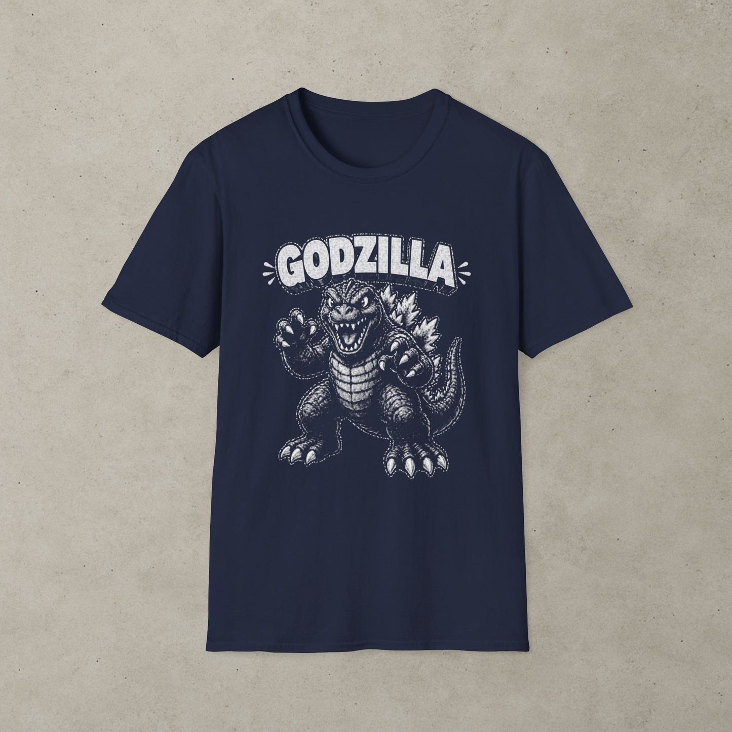 Kaiju Monster T-Shirt, Retro Creature Graphic Tee