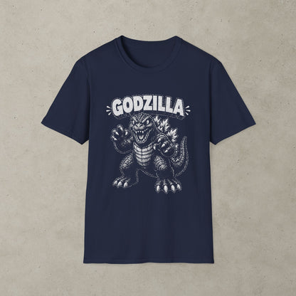 Kaiju Monster T-Shirt, Retro Creature Graphic Tee