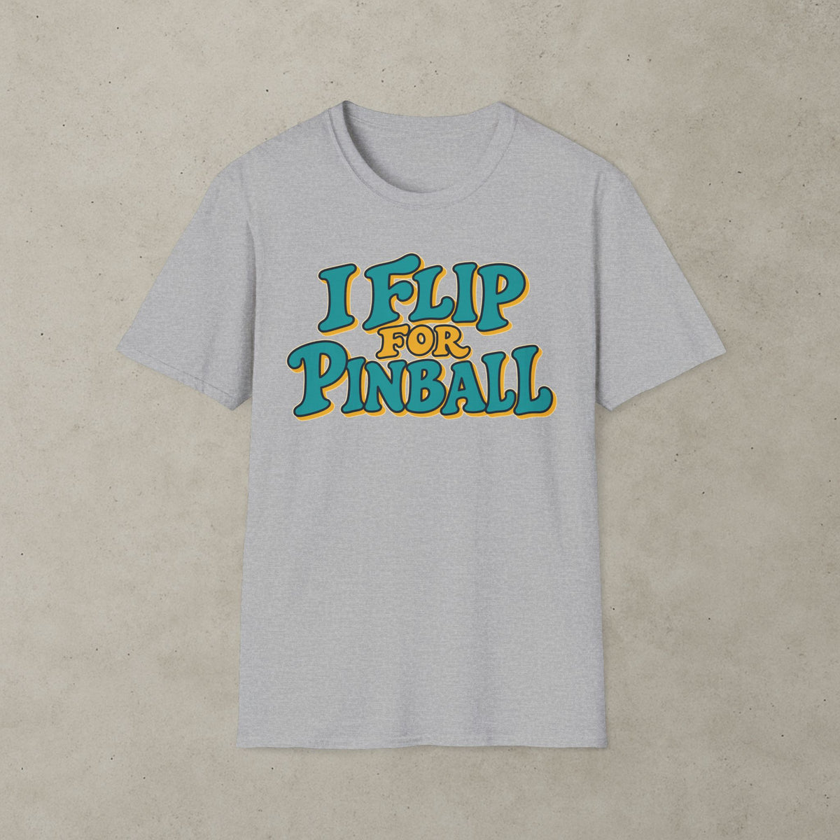 I Flip for Pinball T-shirt 2nd Edition