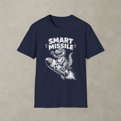 Smart Missile T-Shirt, Retro Dinosaur Arcade Tee