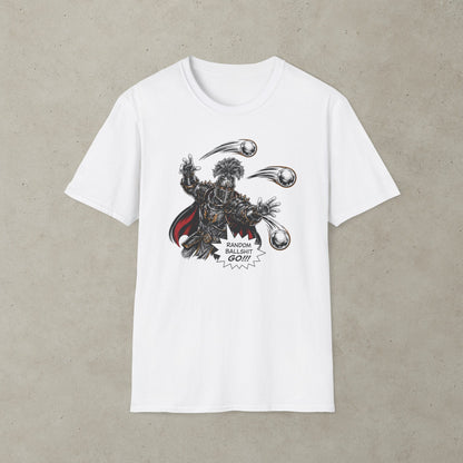 Random Ballshit Go Black Knight Pinball T-Shirt