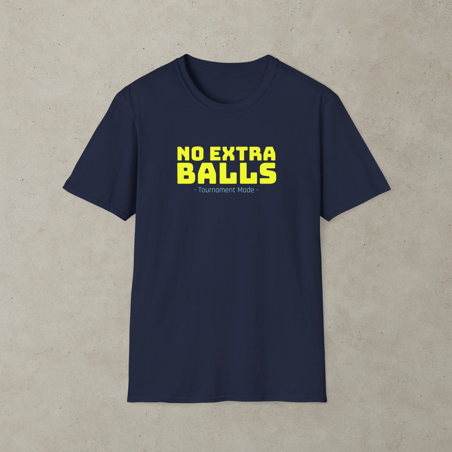 No Extra Balls - Tournament Mode Pinball Graphic T-Shirt