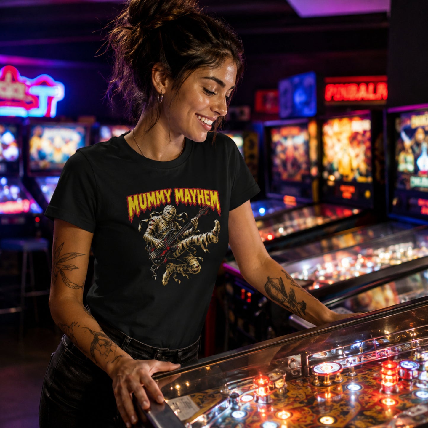 Mummy Mayhem Pinball T-Shirt