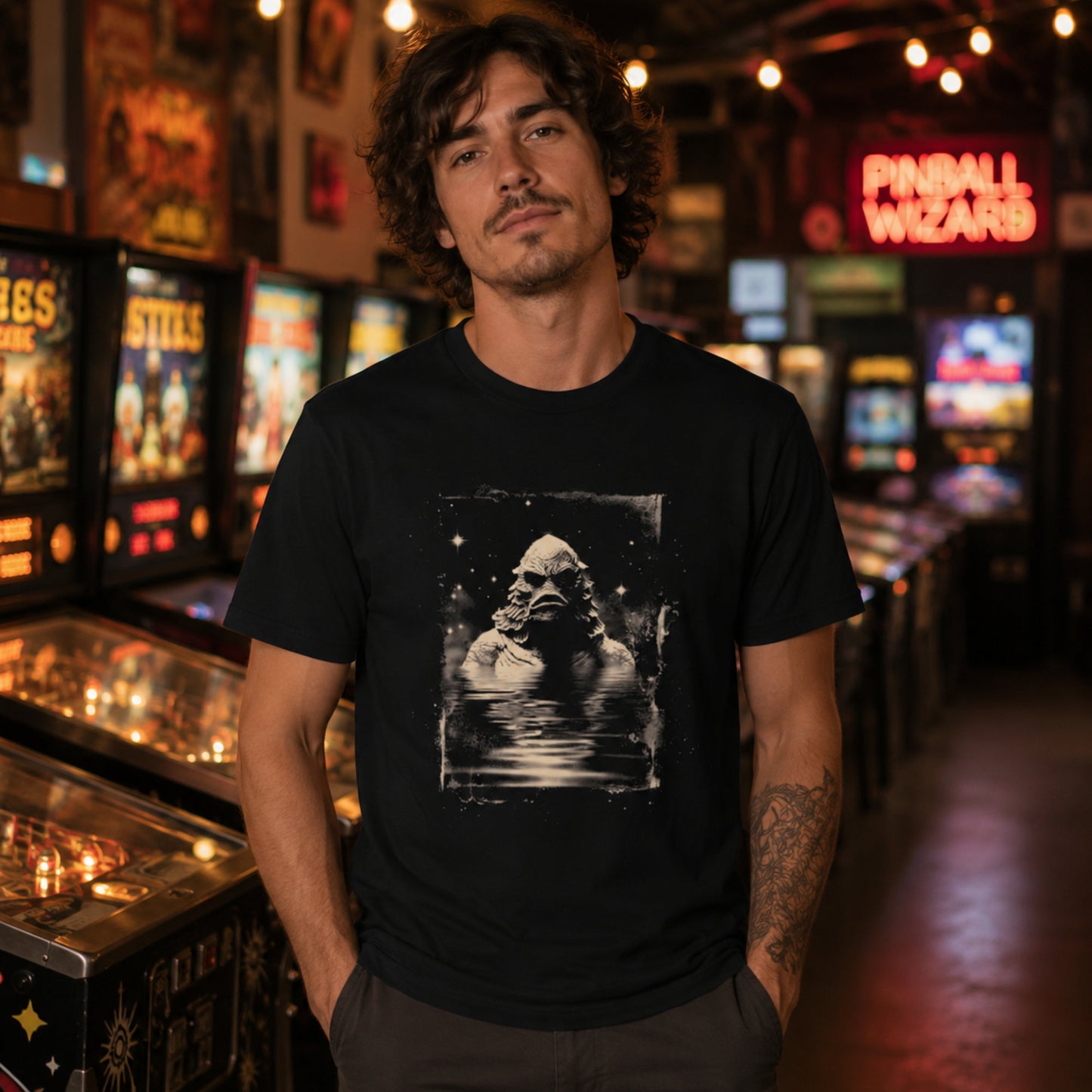 Lagoon Creature Graphic T-Shirt