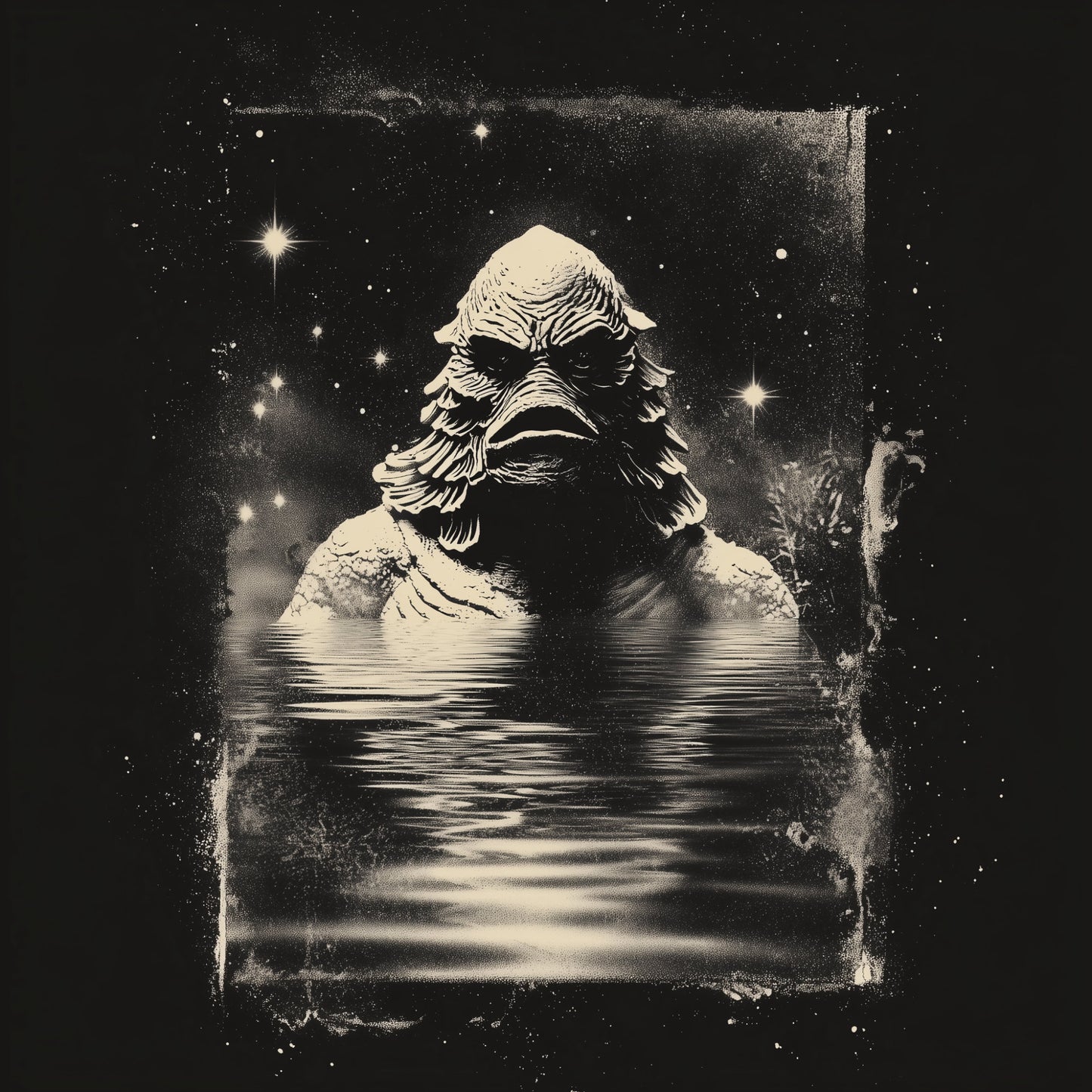 Lagoon Creature Graphic T-Shirt