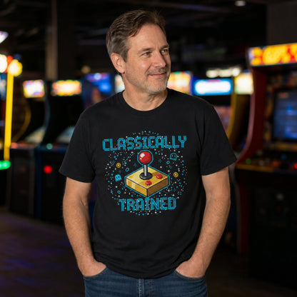 Classically Trained Retro Arcade Graphic T-Shirt