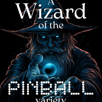Wizard of the Pinball Variety Graphic T-Shirt