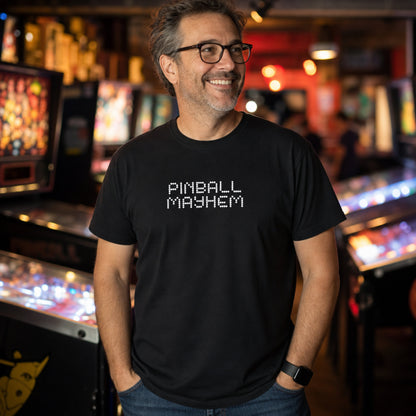 Pinball Mayhem Pinball Graphic T-Shirt