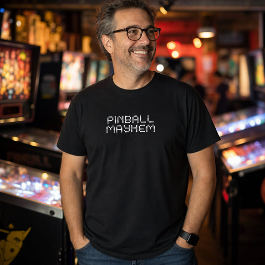 Pinball Mayhem Pinball Graphic T-Shirt