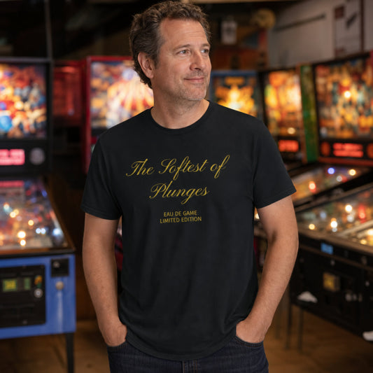 The Softest of Plunges Pinball Graphic T-Shirt