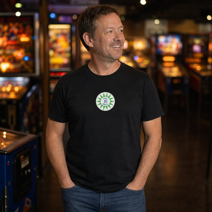 Score 10 Points When Lit Pinball Graphic T-Shirt