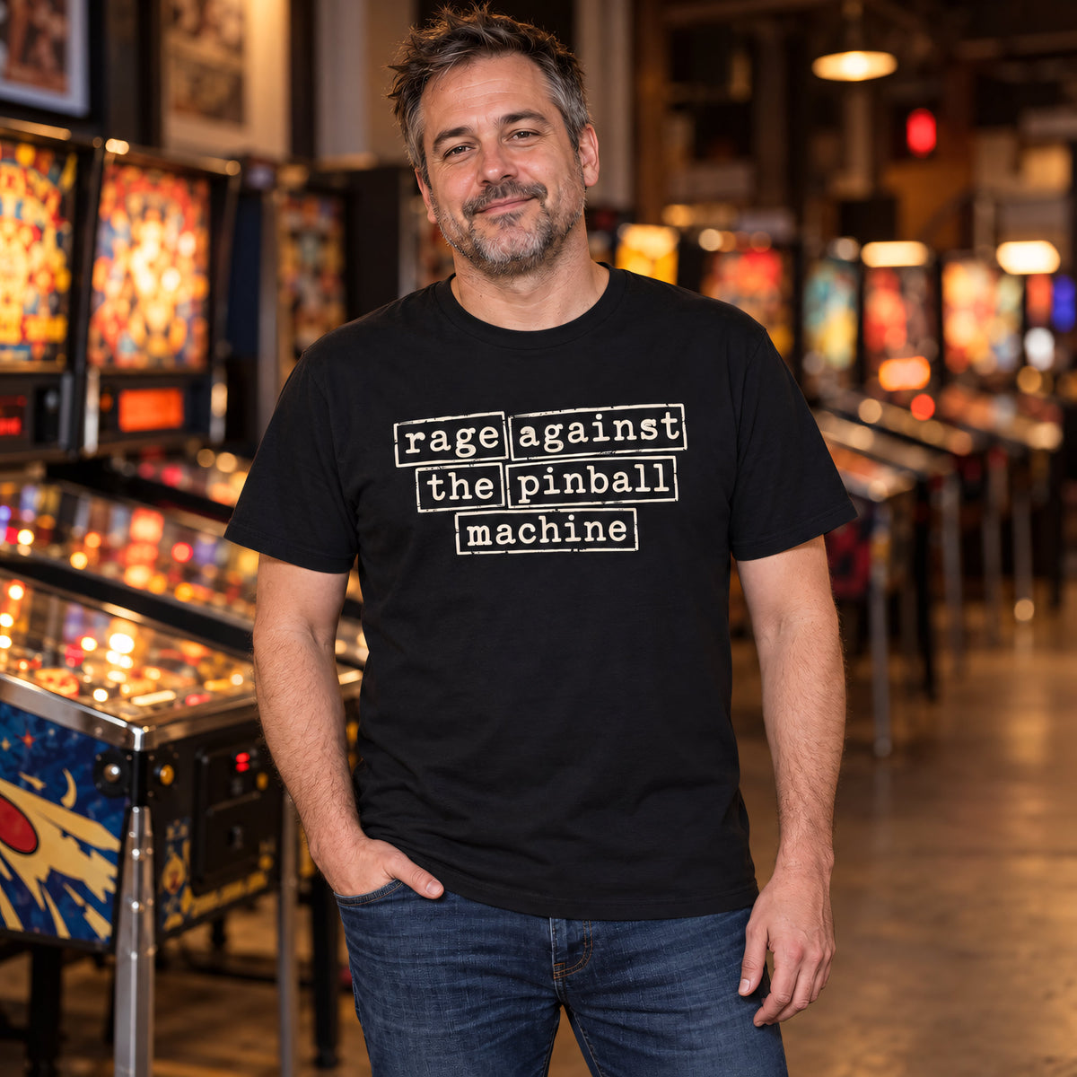 Rage Against the Pinball Machine T-shirt
