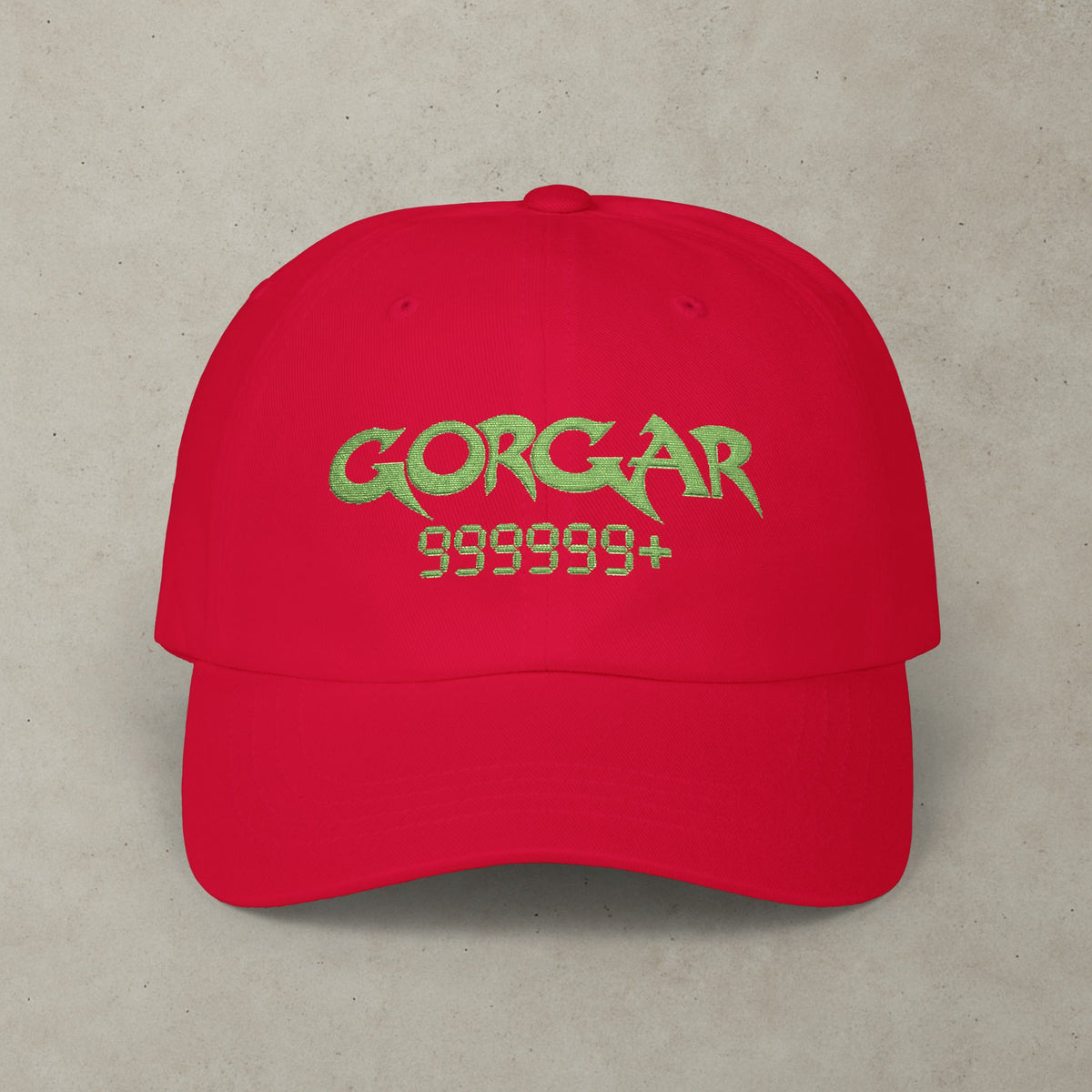 Gorgar 999999+ Classic Dad Cap