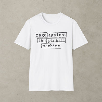 Rage Against the Pinball Machine T-shirt
