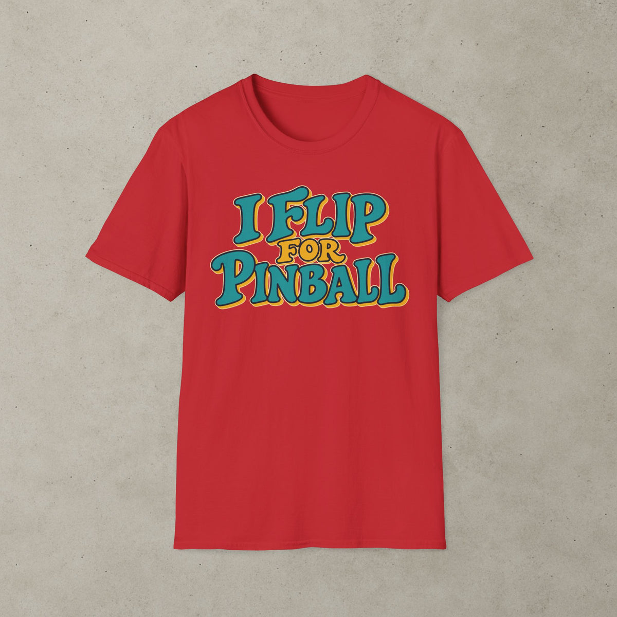 I Flip for Pinball T-shirt 2nd Edition