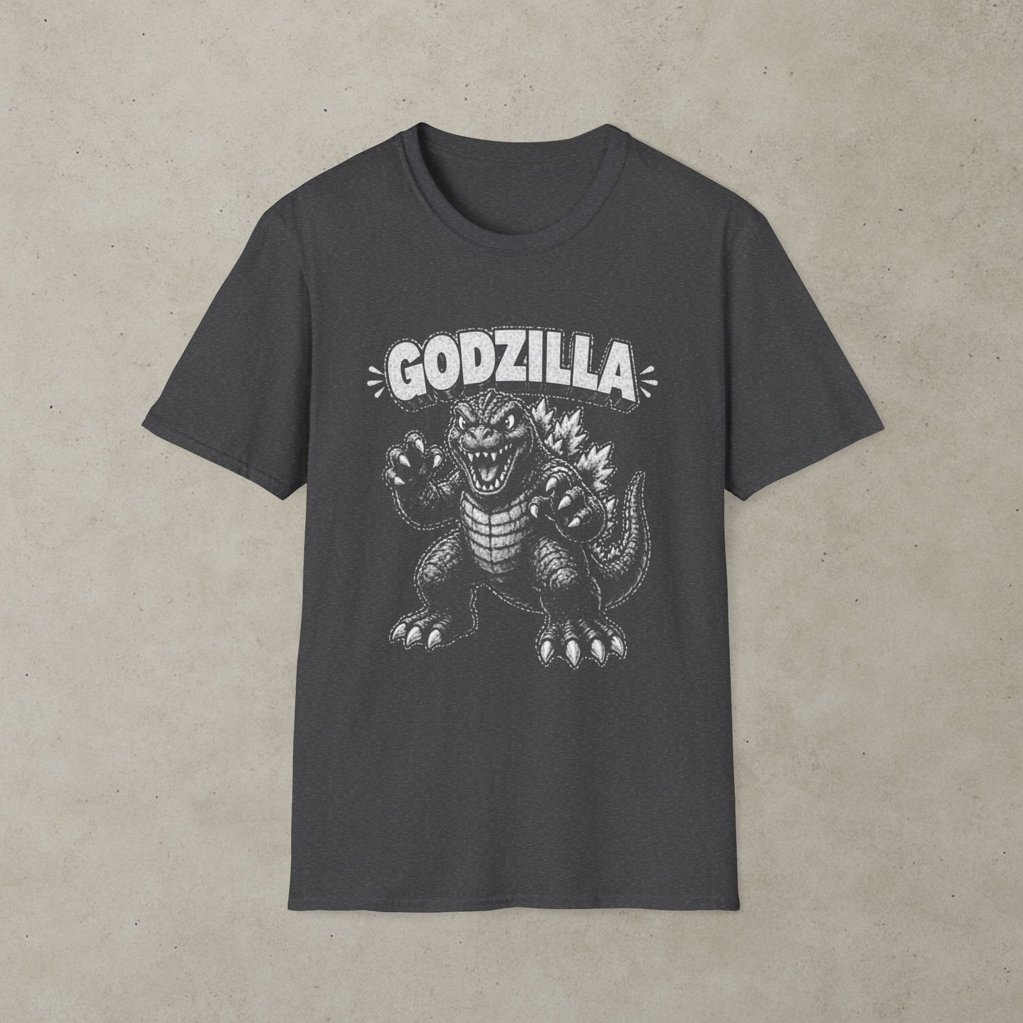 Kaiju Monster T-Shirt, Retro Creature Graphic Tee
