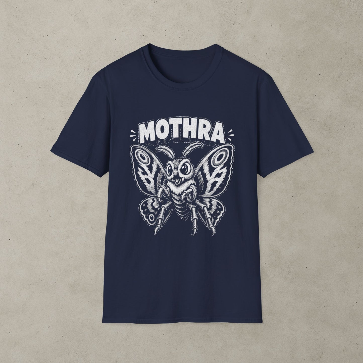 Giant Moth T-Shirt, Retro Kaiju Graphic Tee