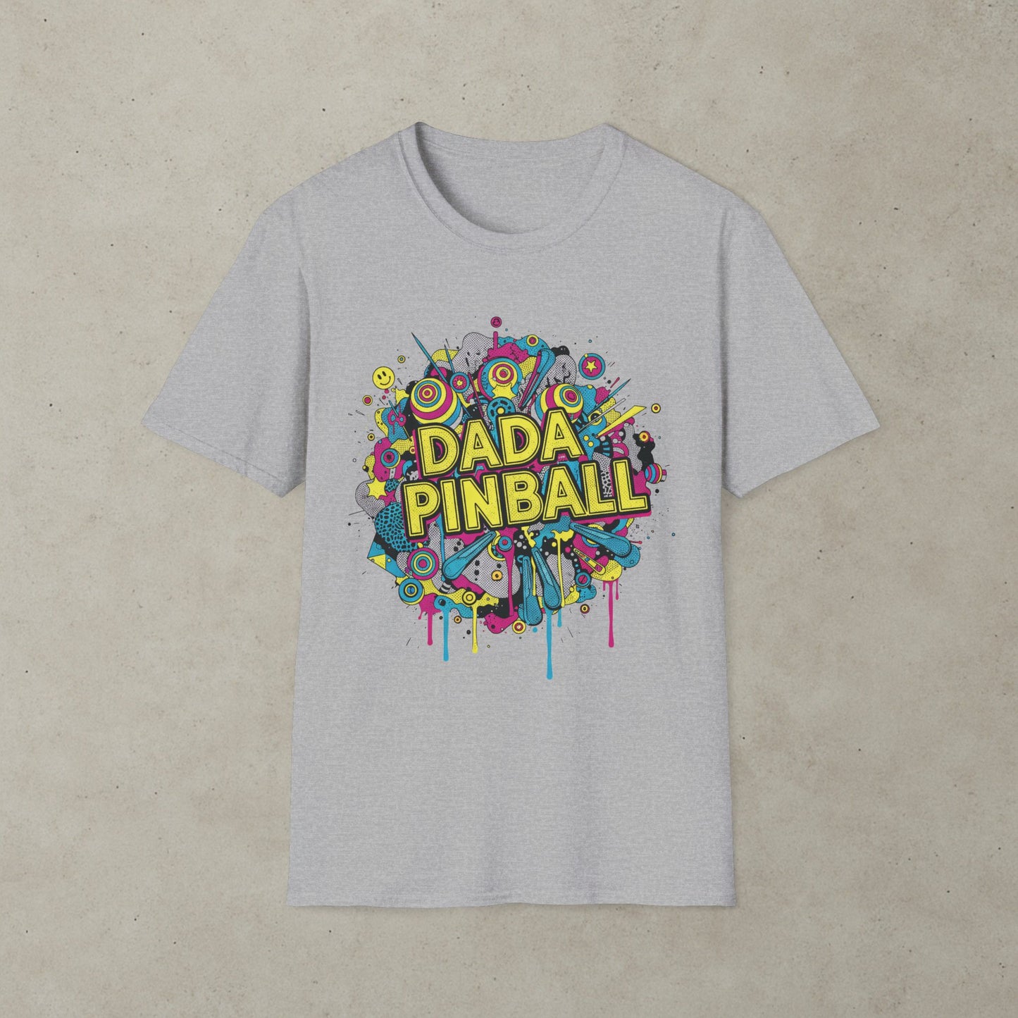 Dada Pinball Graphic Pinball T-Shirt