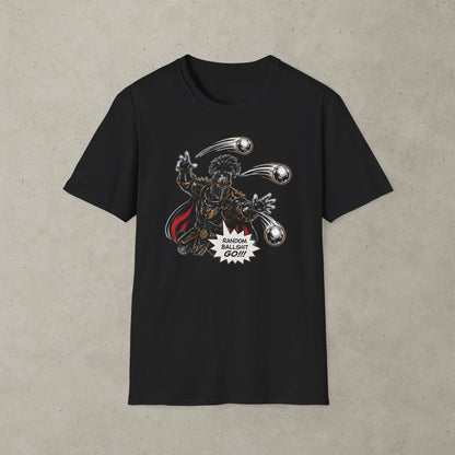 Random Ballshit Go Black Knight Pinball T-Shirt