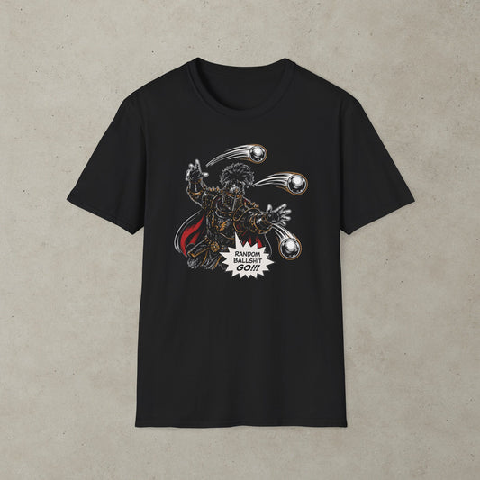 Random Ballshit Go Black Knight Pinball T-Shirt
