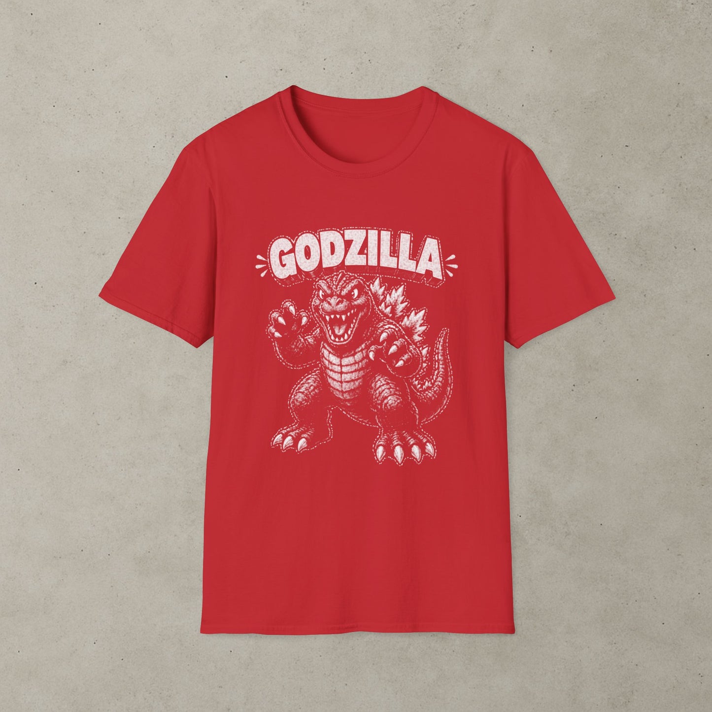 Kaiju Monster T-Shirt, Retro Creature Graphic Tee