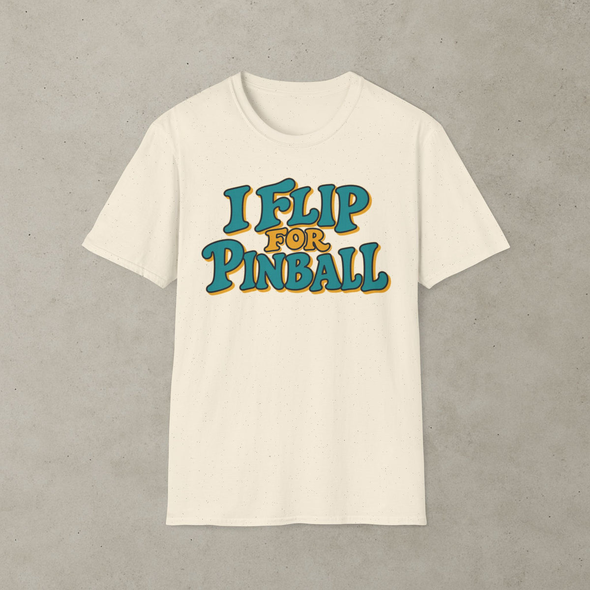 I Flip for Pinball T-shirt 2nd Edition