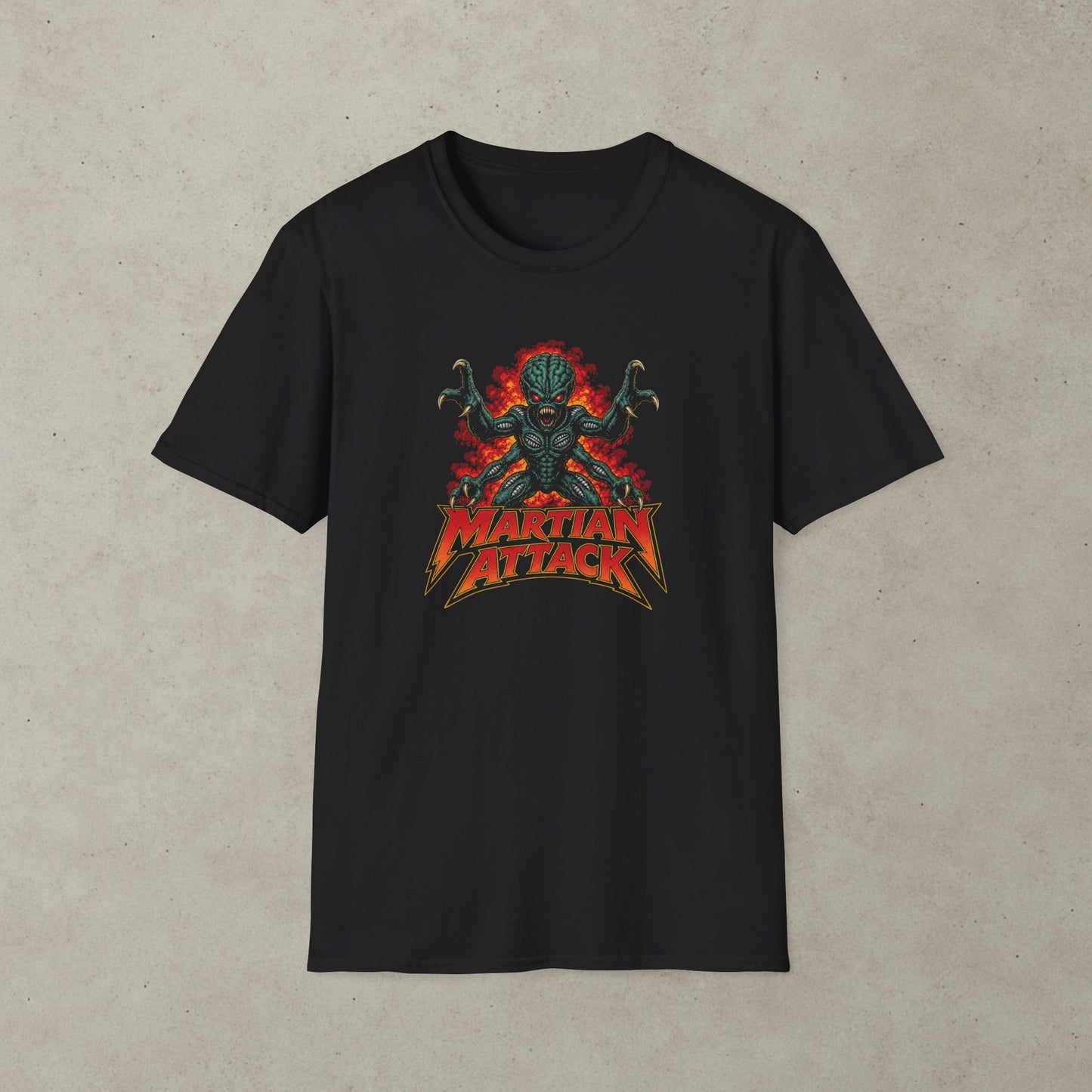 Martian Attack Pinball T-Shirt