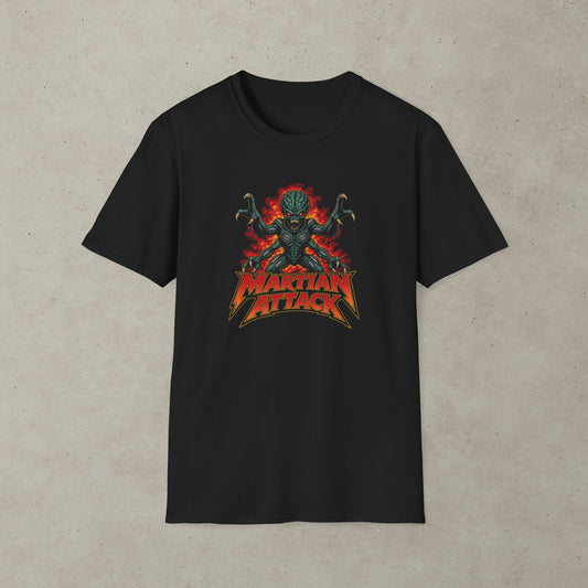 Martian Attack Pinball T-Shirt