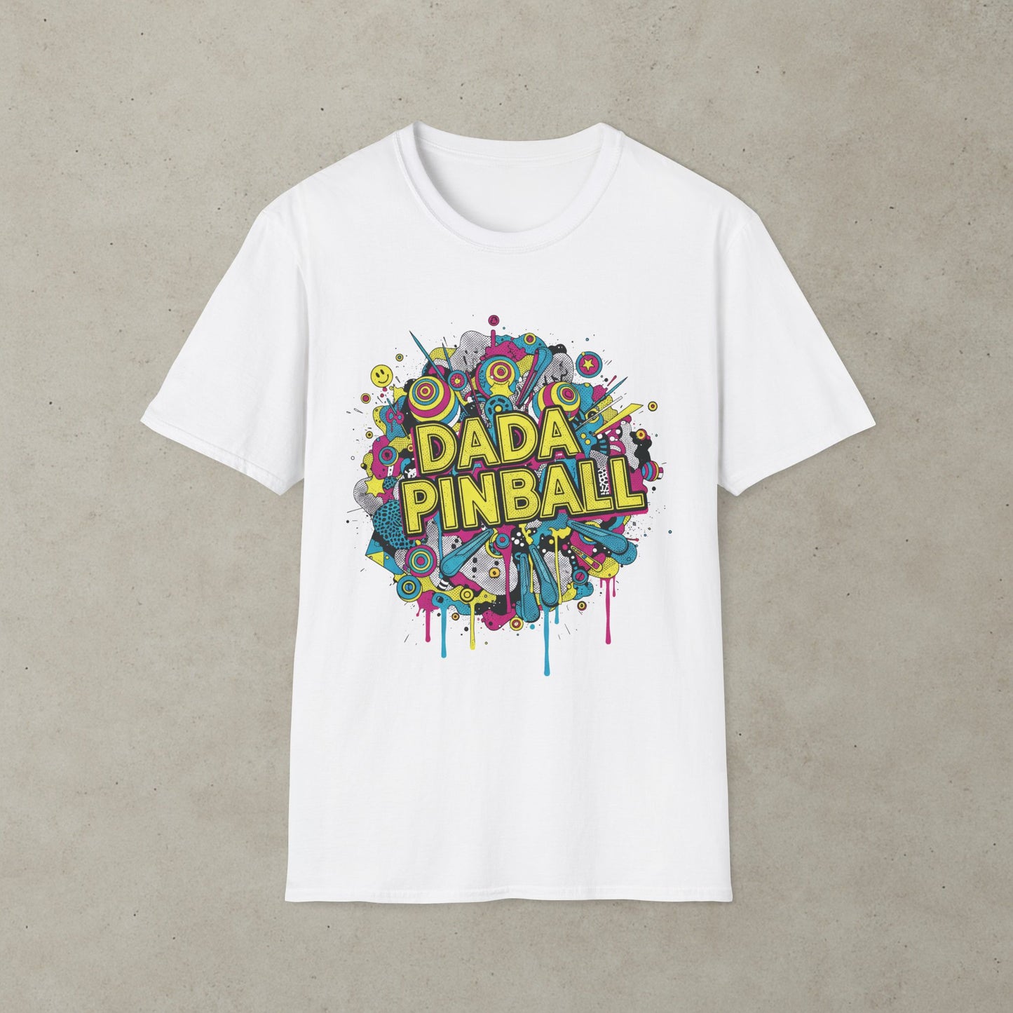 Dada Pinball Graphic Pinball T-Shirt
